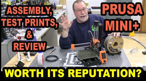 Prusa Mini+ Assembly and Test - YouTube