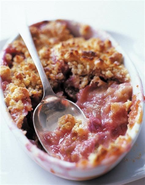 Rhubarb Crisp Recipe (Simple yet sublime, this rhubarb crisp calls for just rhubarb, sugar, and ...