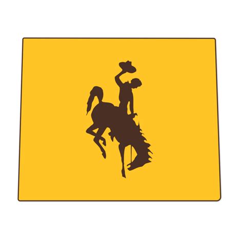 Wyoming Cowboys NCAA Logo Sticker