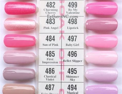 Explore the Vibrant Daisy DND Gel Polish Color Charts