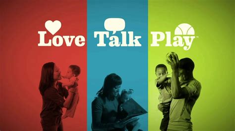 "Love. Talk. Play." Public Service Announcement - YouTube