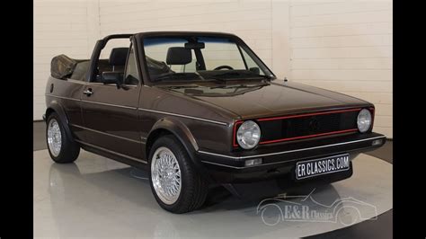 triste relajado Huerta vw golf mk1 cabriolet karmann 1.8 Bronceado ...