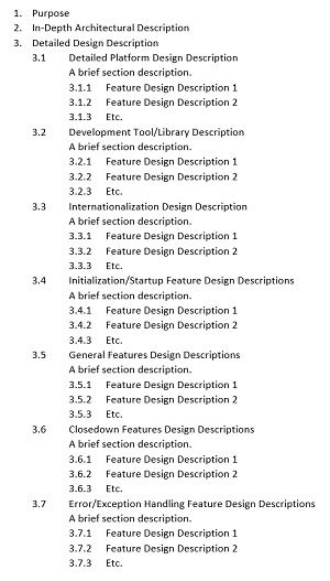 Design Document Template Software - prntbl.concejomunicipaldechinu.gov.co