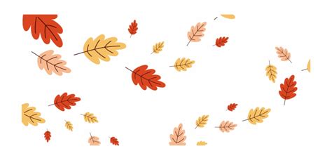 Clip Art Leaves Blowing In Wind Hojas En - Clip Art Library