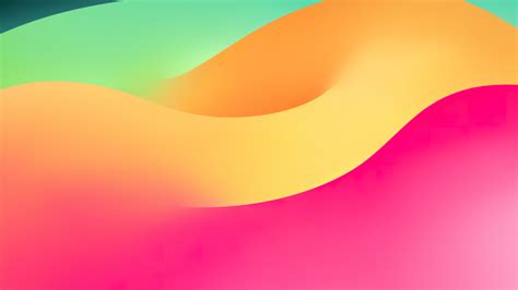 iPadOS 17 Wallpaper 4K, Stock, Gradient Abstract, Light