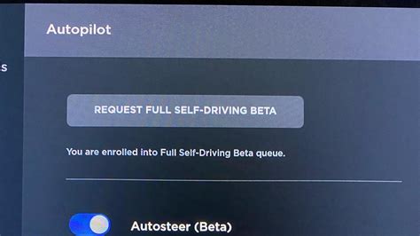 Tesla rolls out the most awaited "Request FSD Beta" button feature ...