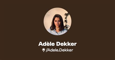 Adèle Dekker | Linktree