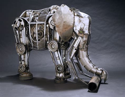 These Metal Animal Sculptures Look Incredibly Impressive