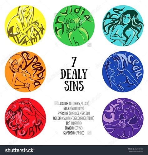 seven zodiac signs in different colors on a white background with space for your text or image