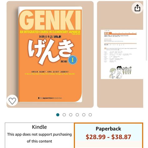 Genki Textbook Vol 1 -3rd edition -used as a... - Depop