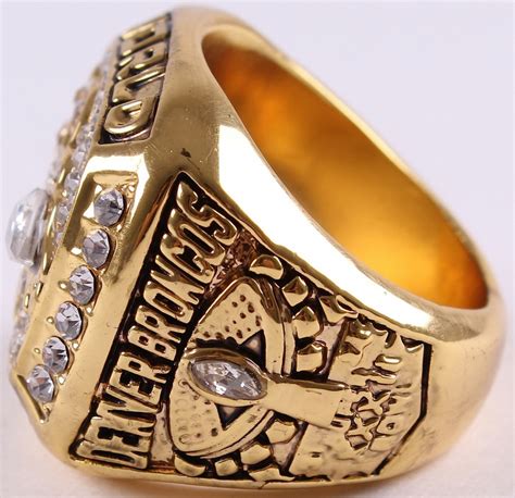 John Elway Denver Broncos High Quality Replica 1998 Super Bowl XXXII Championship Ring ...