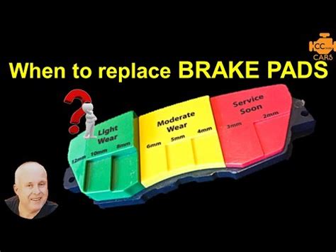 When to Change Brake Pads, Thickness Minimum and WHY - YouTube