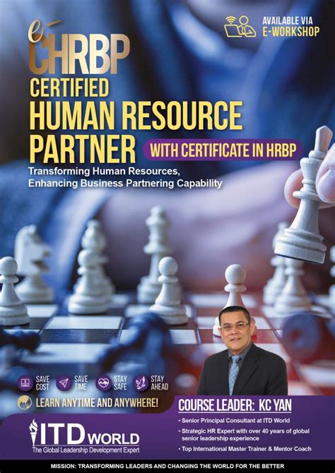 CHRBP Certified Human Resource Business Partner with Certificate in ...