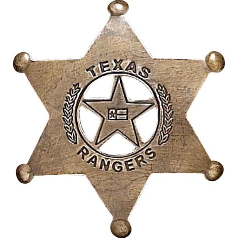 Texas Rangers Badge