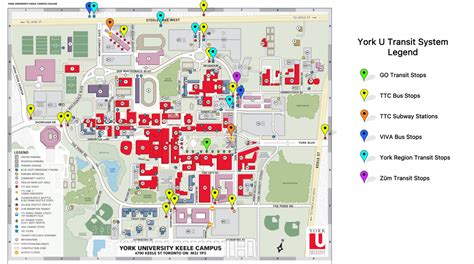 York University Campus Map: A Comprehensive Guide - Map Of Europe