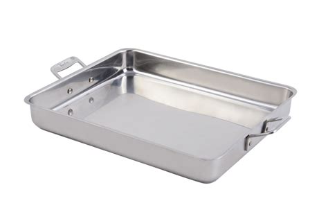 Bon Chef 60012CLD Cucina Large Stainless Steel Square Pan, 5 Qt ...