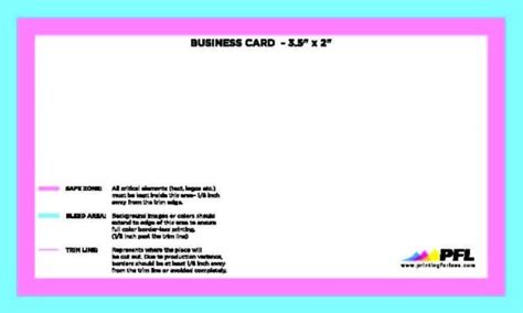 Standard Business Card Dimensions | Printing for Less