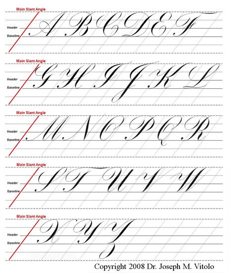 Free Printable Calligraphy Practice Sheets