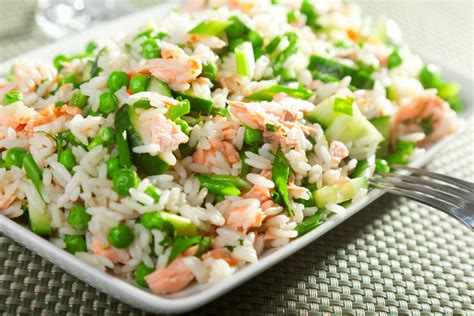 Summer Salmon Rice Salad Recipe – Kayla Itsines