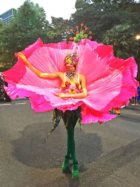 Sydney Mardi Gras 2015 | Flower costume, Flower costumes, Carnival costumes