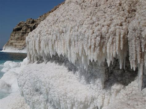 Arvind's: Strange Salt Formations in the Dead Sea
