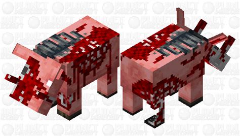 Blood Zoglin Minecraft Mob Skin