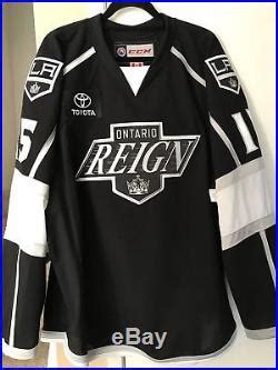 Game Issued Ontario Reign Jersey Paul Bissonnette Ahl | Game Issued ...