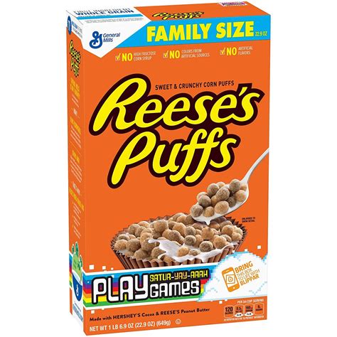 Reeses Puffs Cereal, Peanut Butter, 22.9 oz ^^ To view further, visit now : Prime Pantry | Reese ...