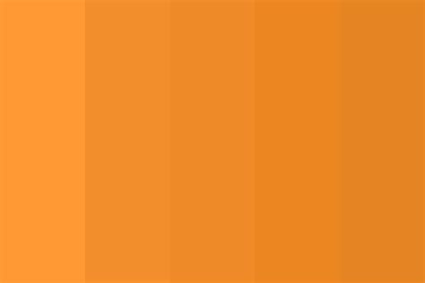 Saffron Shades Color Palette