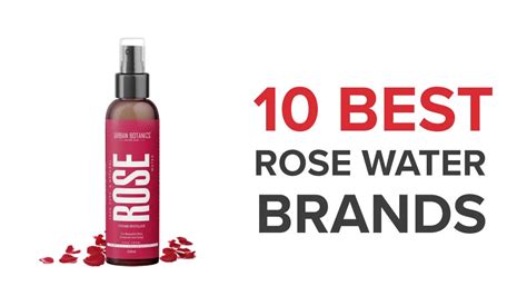 10 Best Rose Water Brands in India with Price - YouTube