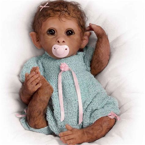 Ashton Drake “Clementine Needs A Cuddle” Baby Monkey Doll Review - World Reborn Doll