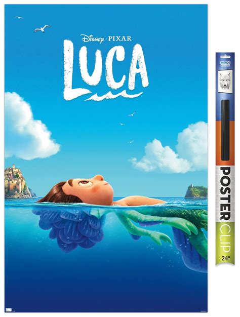 Disney Pixar Luca - Teaser Wall Poster, 22.375" x 34" - Walmart.com