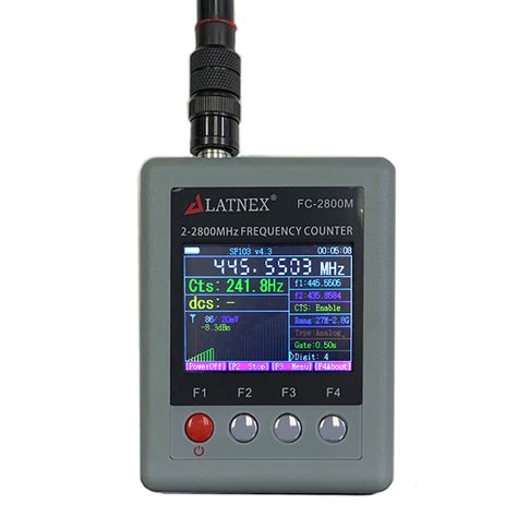 FC-2800M Portable Frequency Counter 2MHz - 2.8GHz