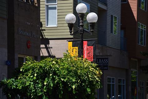 Street Scene in Downtown Eugene, Oregon Editorial Photography - Image ...