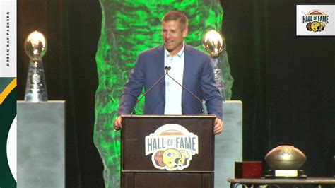 Green Bay Packers Hall of Fame induction speech: Jordy Nelson