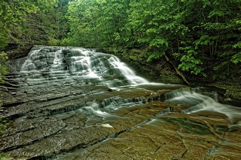 Cascadilla Gorge Falls Photograph by Doolittle Photography and Art