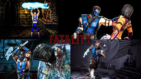 All Sub-Zero Fatalities in Mortal Kombat Games 1992-2023 | 2K 60FPS #mk1 #mortalkombat1 - YouTube