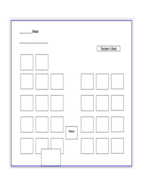 Seating Chart For Parties