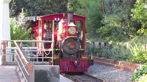 6/23/19 The Disneyland Railroad: Trains at Tomorrowland station - YouTube