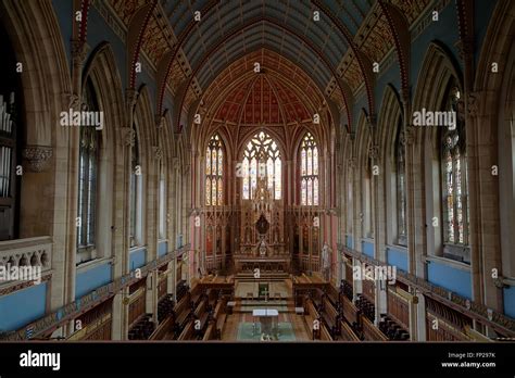 St. Cuthbert's Chapel at Ushaw College, near Durham, England Stock Photo, Royalty Free Image ...