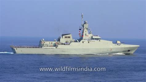 IS Alvand, a Iranian frigate sails in Bay of bengal - YouTube