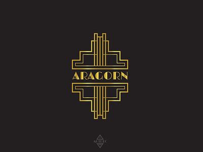 Luxury Art Deco Opened Emblem by Teguh Mulba on Dribbble