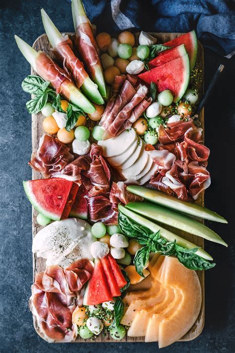 Melon and Prosciutto Platter – HonestlyYUM