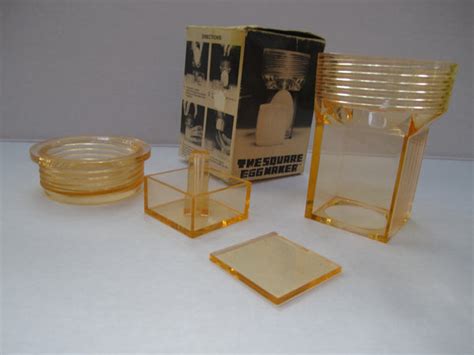 The Original Square Egg Maker Vintage Japan retro kitchen cuber tool + – Adams-Byrd Collection