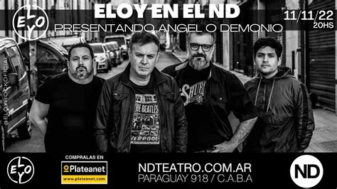 ELOY ROCK ON “ND TEATRO” Nov. 11th 2022 | Crossrock Case Company