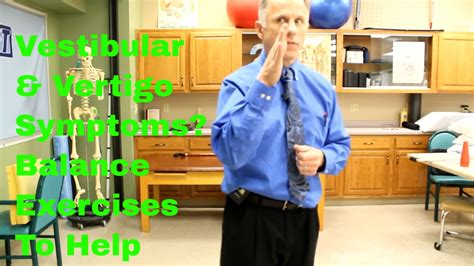 Vestibular & Vertigo Symptoms? 10 Best Balance Exercises. - YouTube