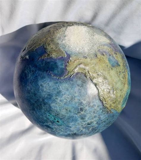 Planet Earth Sculpture | Ecology art, Sculpture, Planets