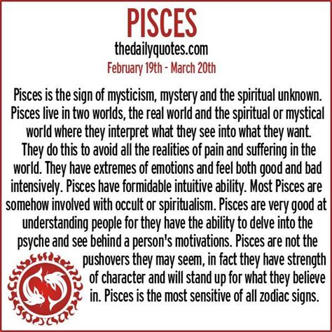 pisces symbol meaning - Google Search | Scorpio quotes, Pisces, Taurus quotes