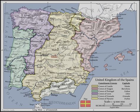 United Kingdom of the Spains by CastilloVerde on DeviantArt