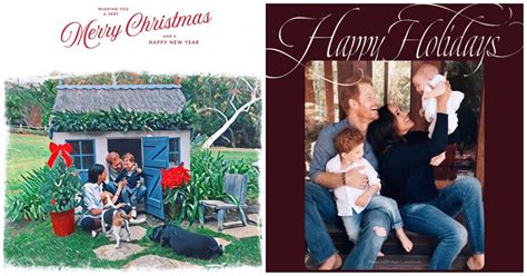 Prince Harry and Meghan Markle's Christmas Cards Roundup